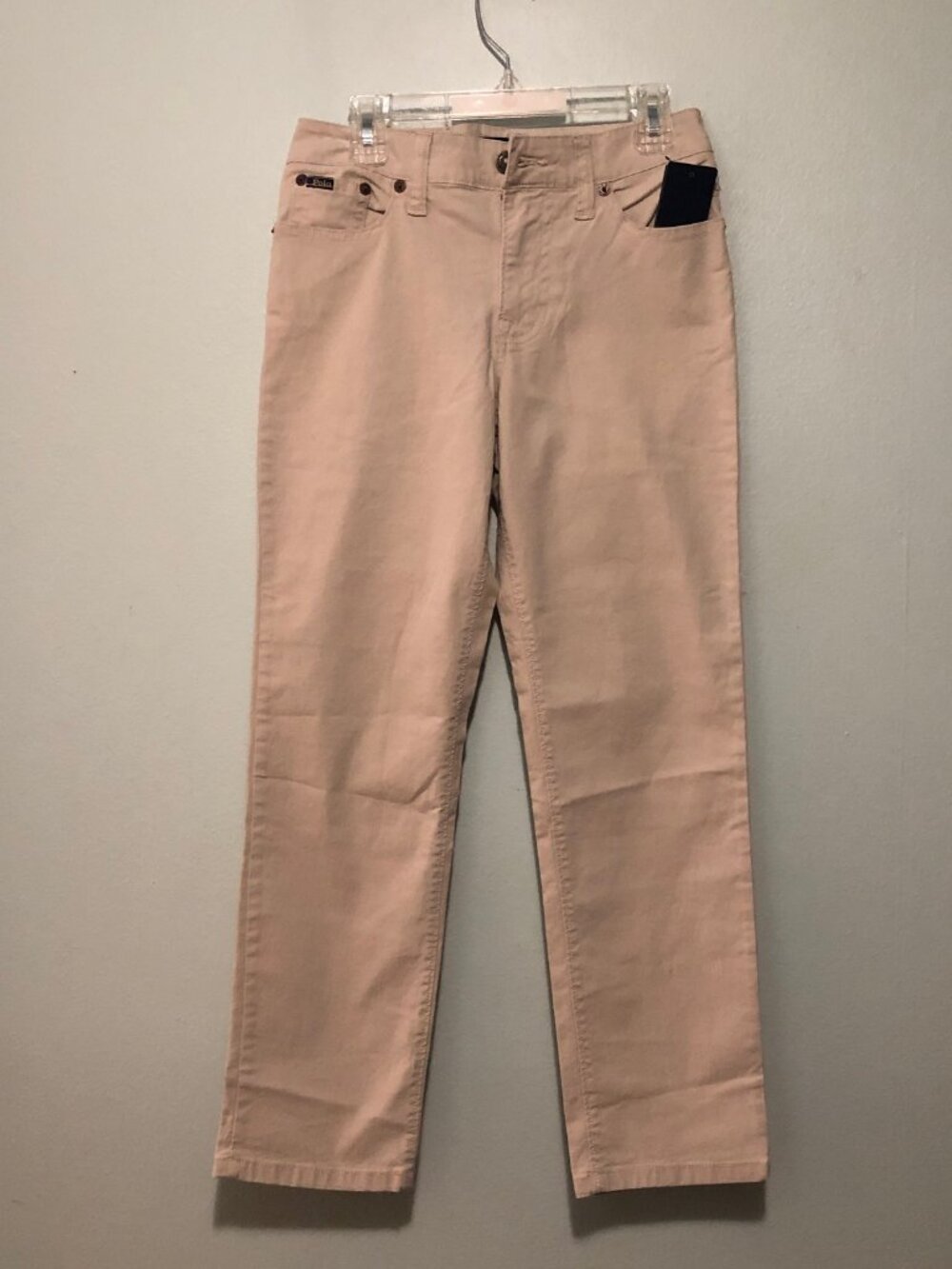 .  Polo Ralph Lauren -  Stretch Pants Khaki Stone    -  Boys Size 10    NEW